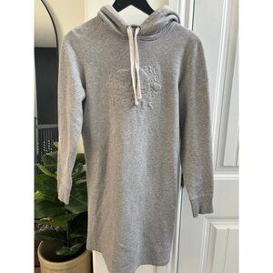 Roots Grey Hoodie Dress  Small